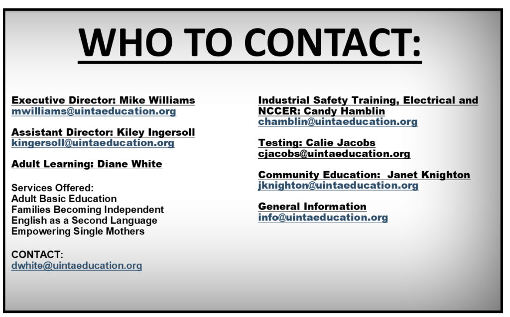 contact list