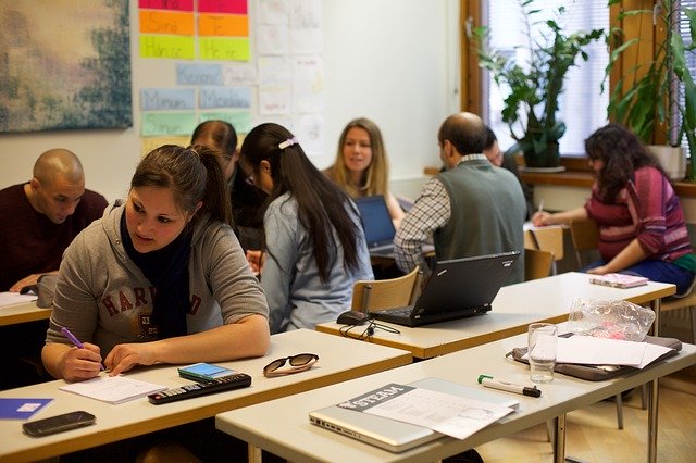 Students in a BOCES classroom