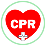 Icon for the American Heart Association classes - a heart with the word cross in the middle and a medical cross at the bottom of the heart.