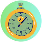 Icon for Testing - a graphic of a stopwatch