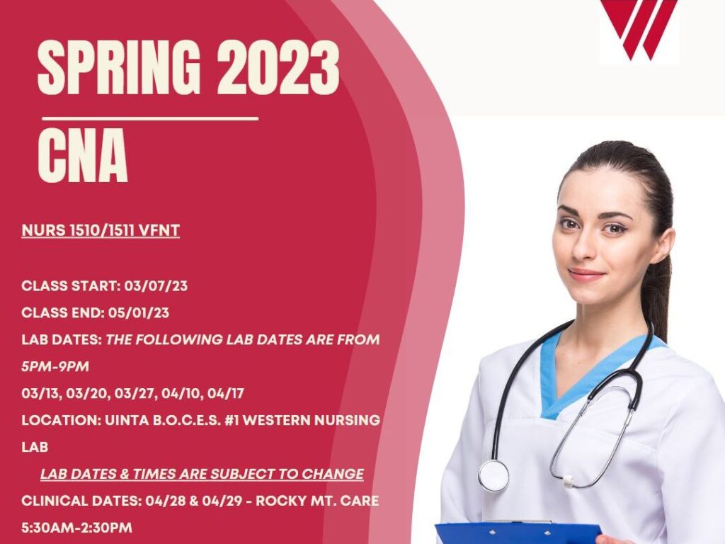 Spring 2023 CNA at B.O.C.E.S.